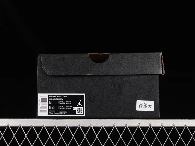 All categories Air Jordan Jordan series basketball shoes Air Jordan 1 Low G version pure original Air Jordan 1 Low Golf "Triple White" AJ1 Joe 1 new golf version Chicago color matching DD9315-600